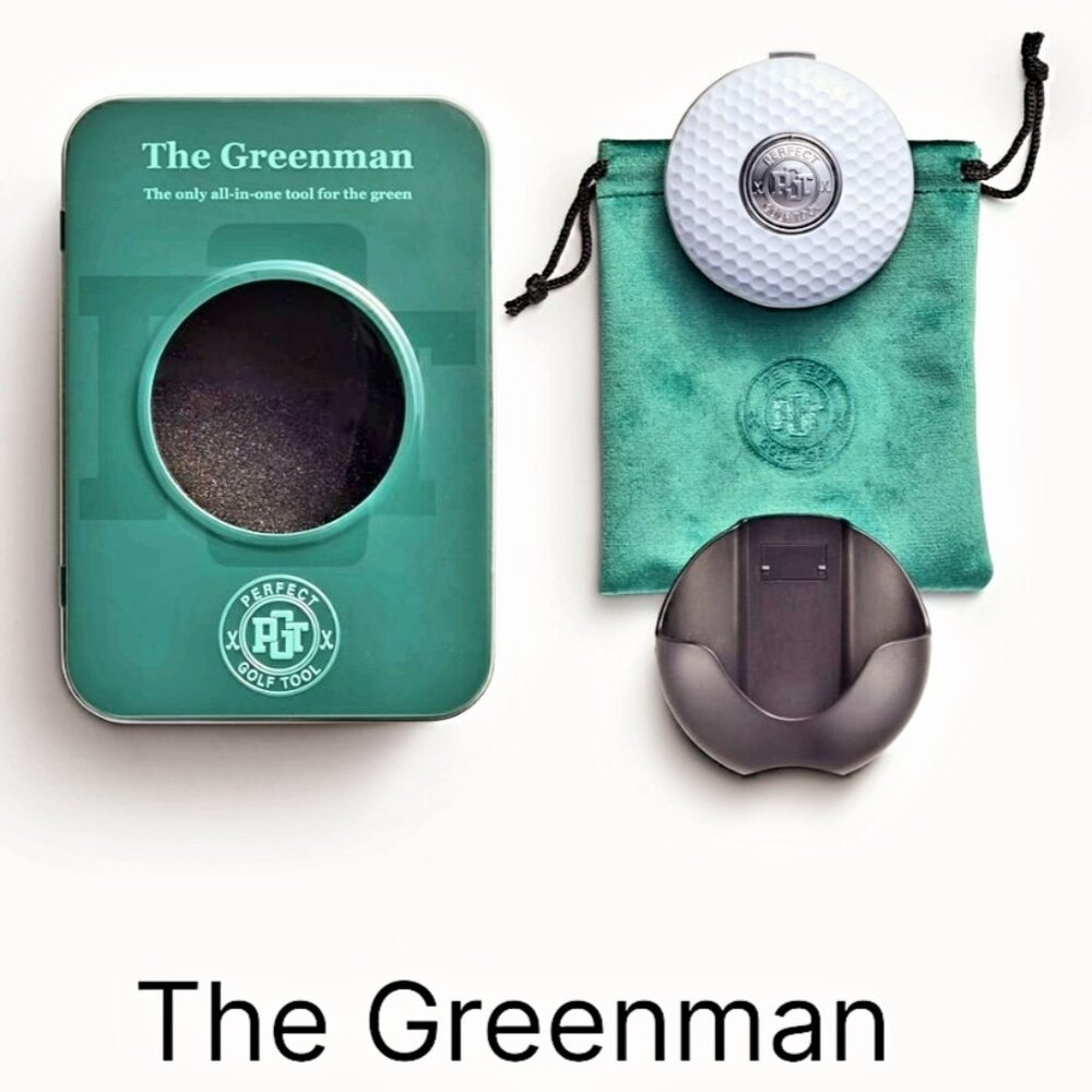 Perfect Golf Tool (PGT)~ The Greenman- The Only All-In-One Tool For The Green